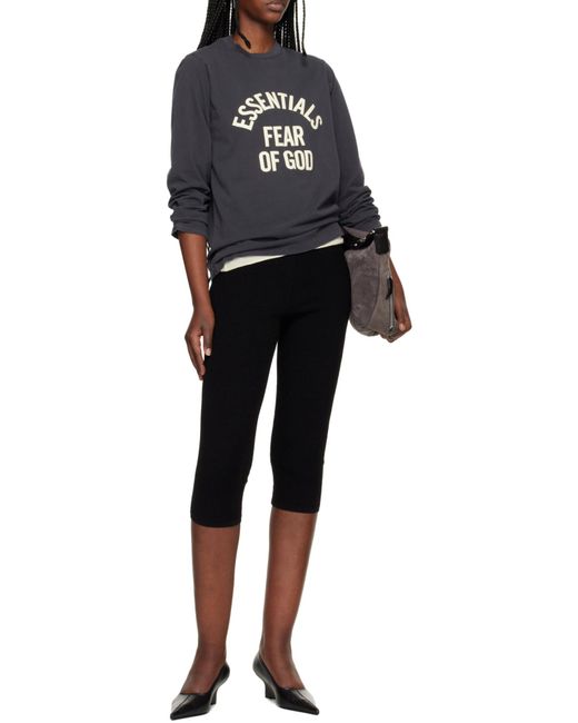 Fear Of God Black Long-Sleeve T-Shirt