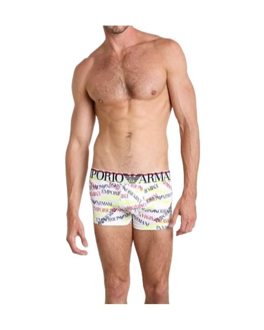 Emporio Armani Blue Logo Detail Underwear for men
