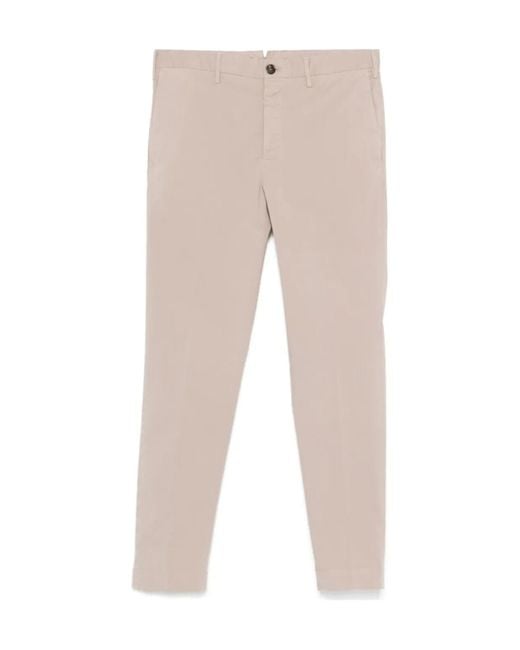 Incotex Natural Tapered Trousers for men