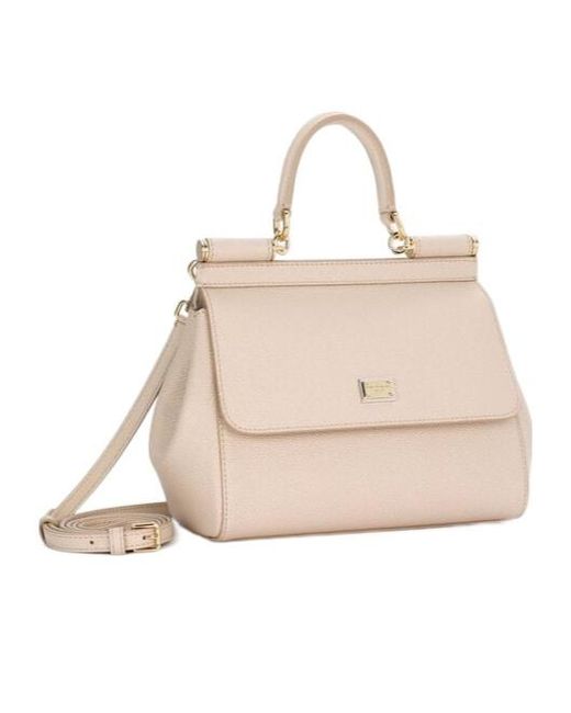 Dolce & Gabbana Pink Medium Sicily Handbag