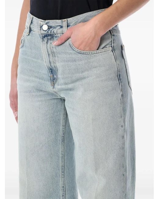 Haikure Blue Logo Jeans