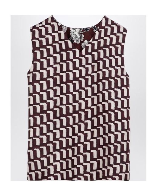 Max Mara Multicolor Double-Sided Vest