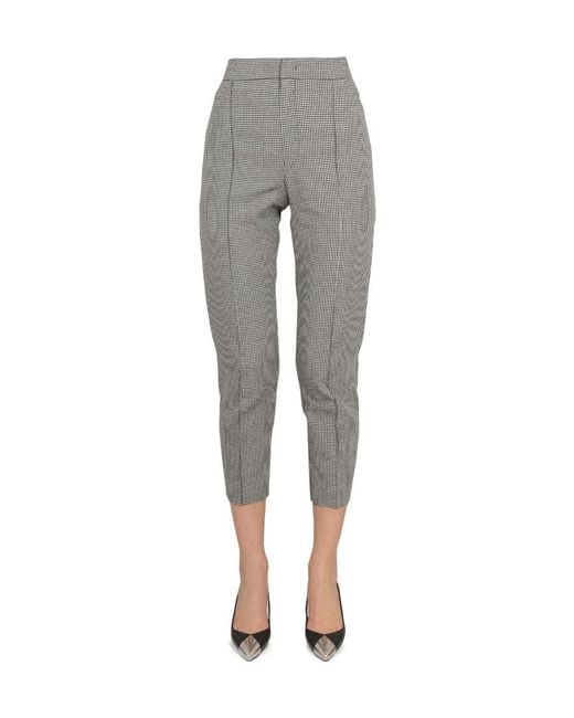 Isabel Marant Gray Logo Casual Pants