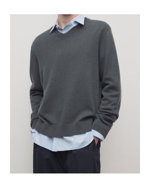 The Row Gray Memphis Jumper for men