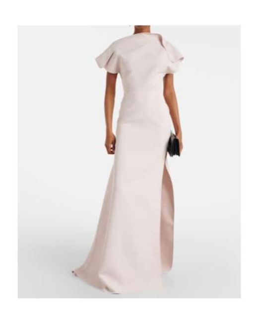 Maticevski White Absolve Draped Gown