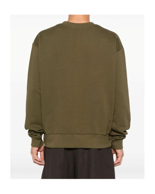 Marni Green Logo-Print Sweatshirt for men