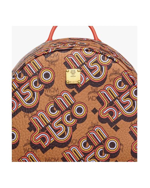 MCM Brown Stark Backpack for men