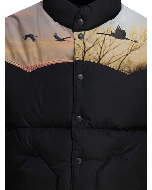 Needles Black X Rocky Mountain Featherbed" Down Jacket for men