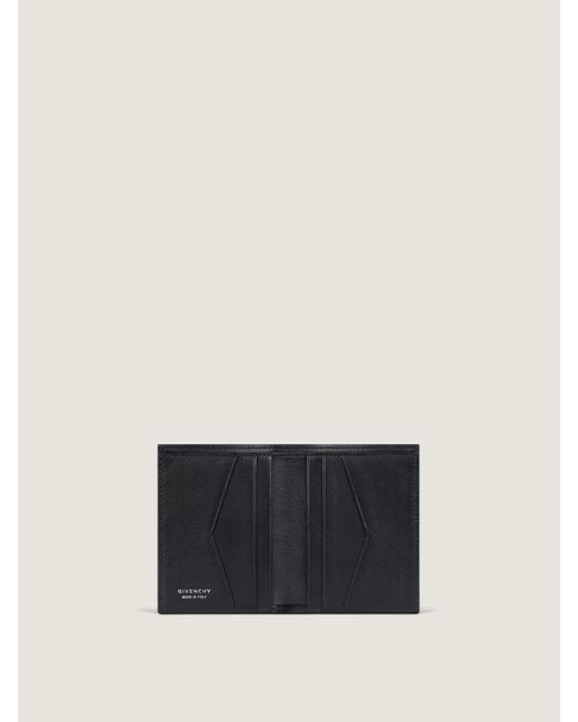 Givenchy Black Logo Detailed Cardholder for men