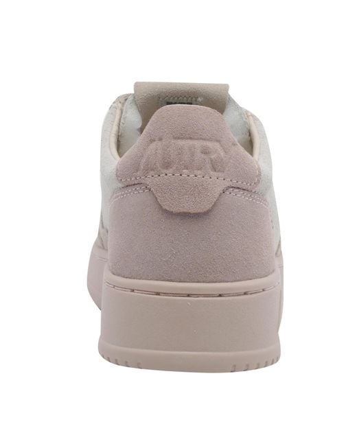 Autry Gray Lace-Up Sneakers
