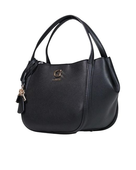 Guess Black Top-Handle Shoulder Bag
