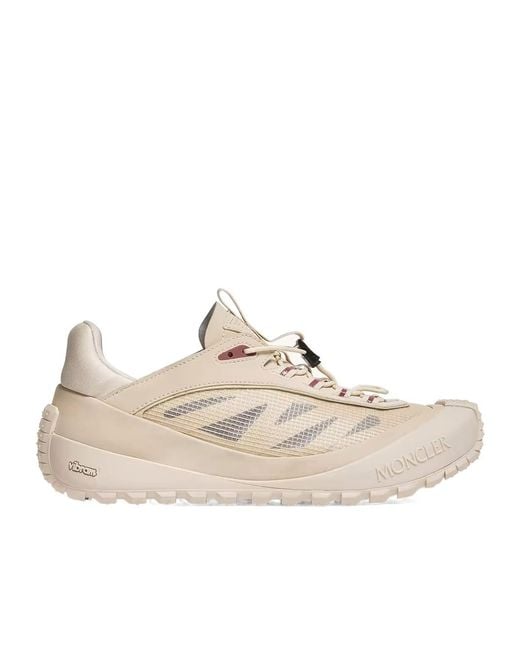 Moncler Natural Trailgrip Lp Suede Nubuck Sneaker for men