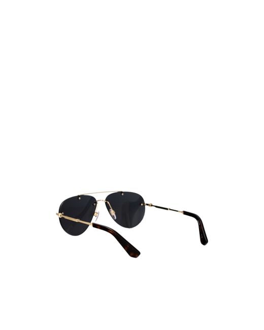 Burberry Black Eyewear Aviator Sunglasses