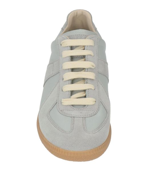 Maison Margiela Gray Minimalist Design Casual Shoes