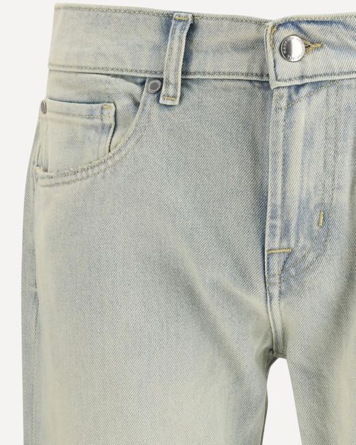 7 For All Mankind Gray The Bootcut Jeans for men