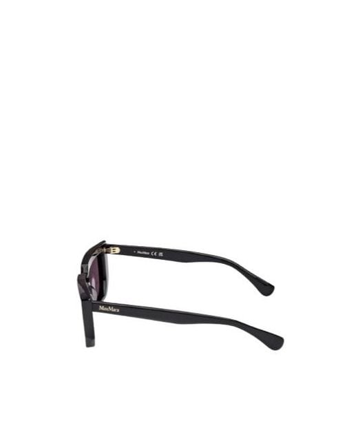 Max Mara Multicolor Rectangular Frame Sunglasses