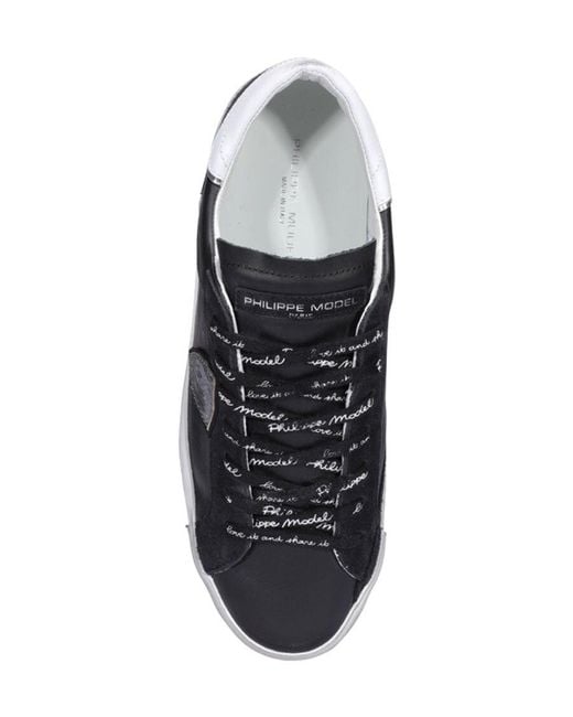 Philippe Model Blue Prsx Lace-Up Sneakers for men