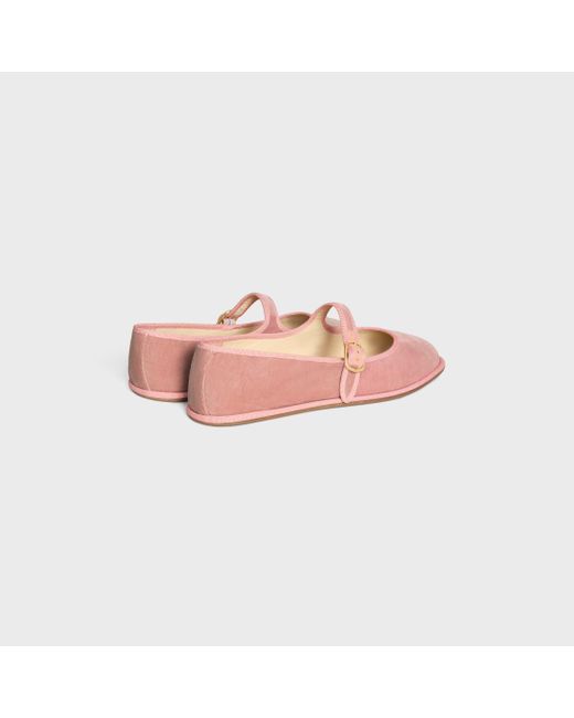Céline Pink Eve Triomphe Mary-Jane Ballerina