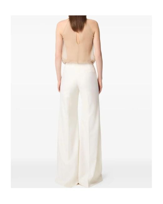 Nina Ricci White Wool Trousers