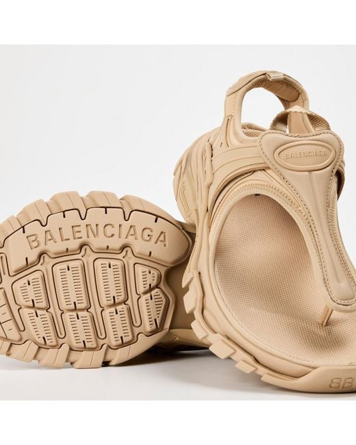 Balenciaga Natural Slip-On Sandals