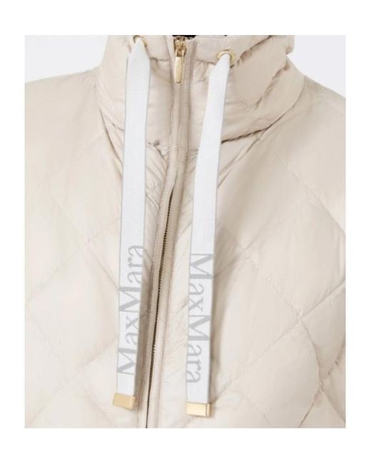 Max Mara Natural The Cube Tregic Zip-Up Drawstring Gilet