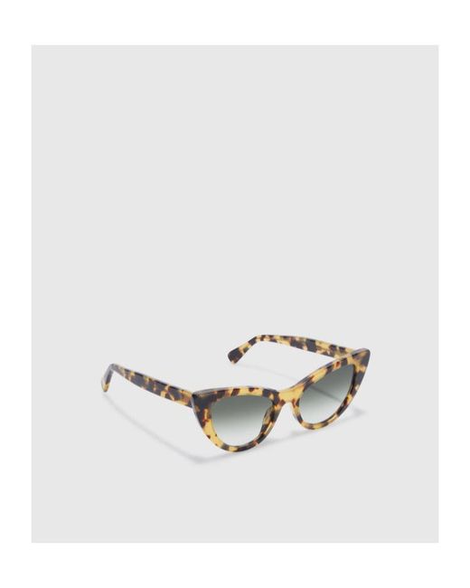 Ermanno Scervino Metallic Lgr X Logo Sunglasses