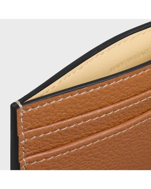 Céline Brown Medium Card Holder