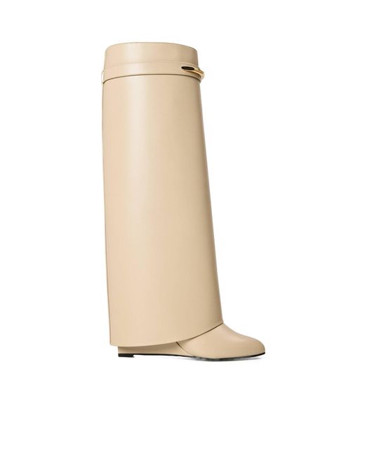 Givenchy White Casual Shark Boots