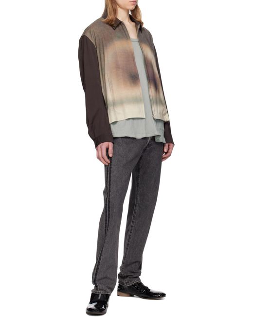 Undercover Black Long Sleeve Casual Jacket for men