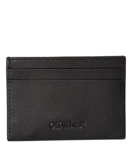 Off-White c/o Virgil Abloh Black Simple Card Case for men