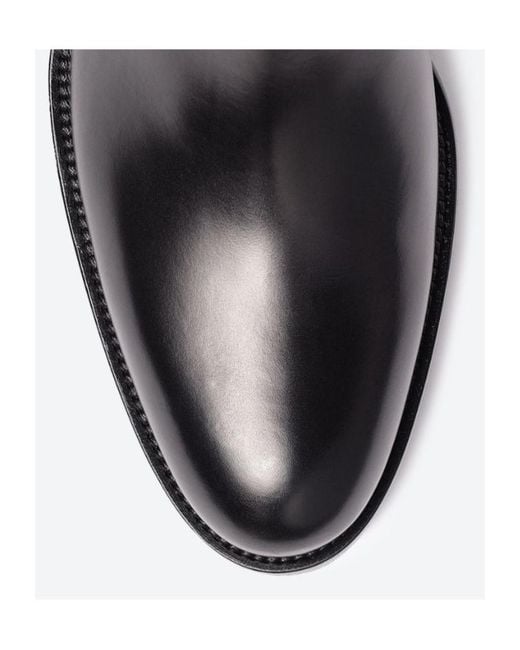 Sartore Black Round-Toe Tall Boots