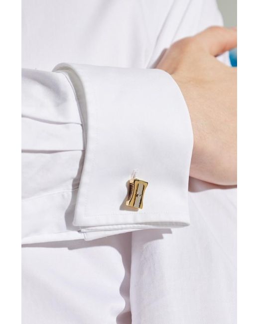 Paul Smith Metallic Sharpener Cufflinks for men