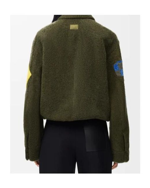 Loewe Green Bomber Jacket