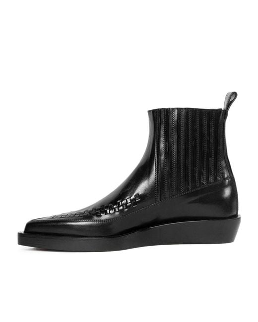 Ann Demeulemeester Black Ro Chelsea Boots for men