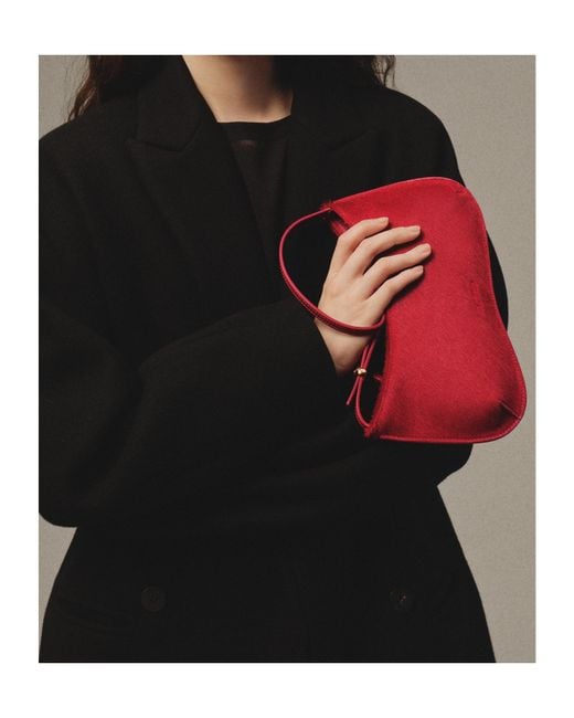 Jacquemus Red The Bisou Shoulder Bag