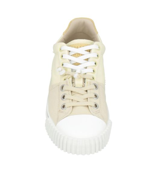 Maison Margiela White Low-Top Canvas Shoes