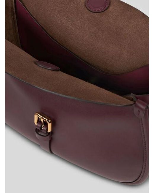 Etro Purple Medium Pony Bag