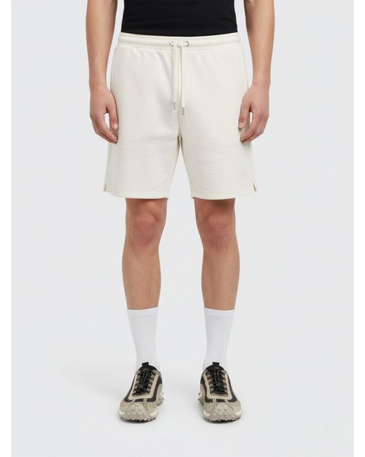 AMI White Ami Drawstring Shorts for men