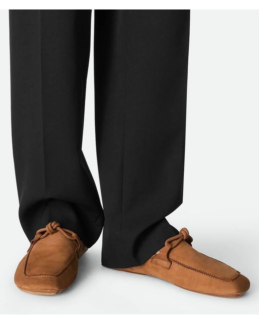 Bottega Veneta Brown Daddy Knot Detailed Loafers for men