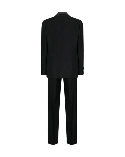 Lardini Black Single-Button Suit for men