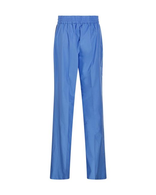 P.A.R.O.S.H. Blue Drawstring Trousers