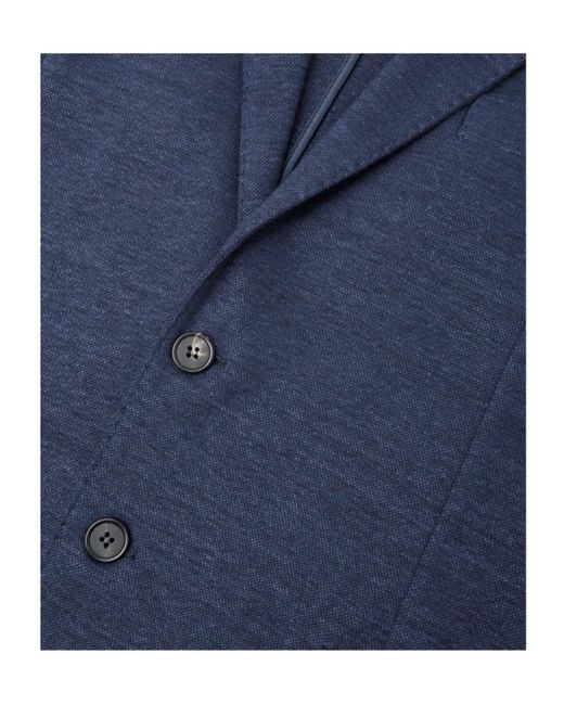 Loro Piana Blue Two-Button Patch-Pocket Jacket for men