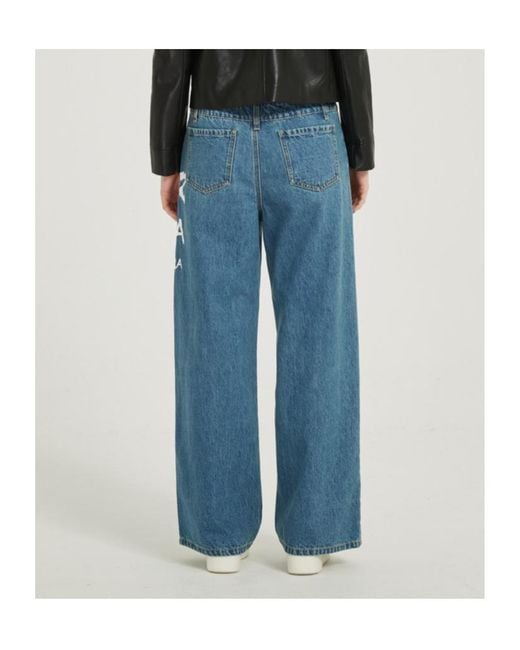 Marissa Chiara Blue Belt Loop Jeans
