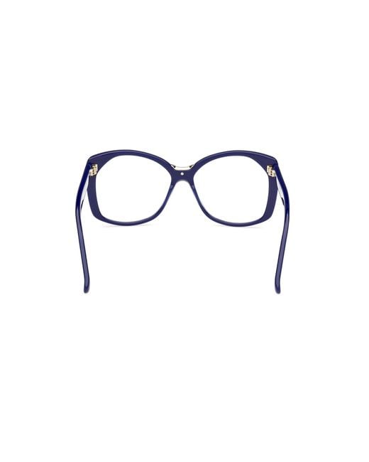Max Mara Black Butterfly Frame Glasses