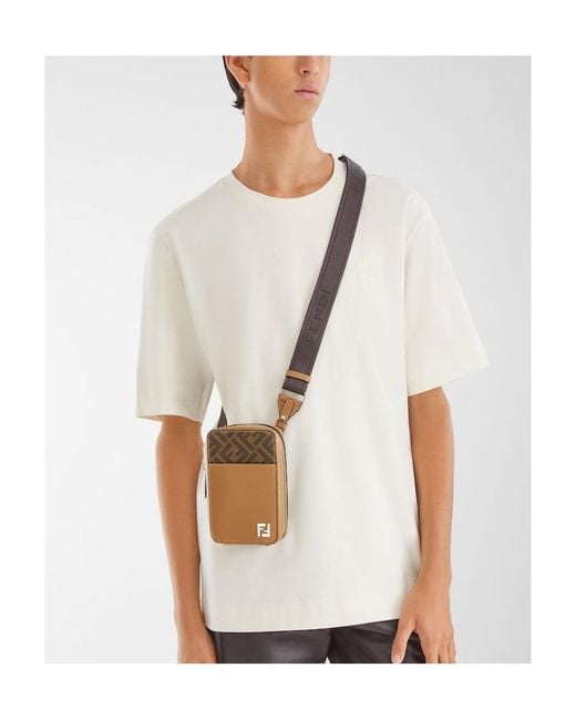 Fendi Green Ff Squared Phone Case for men