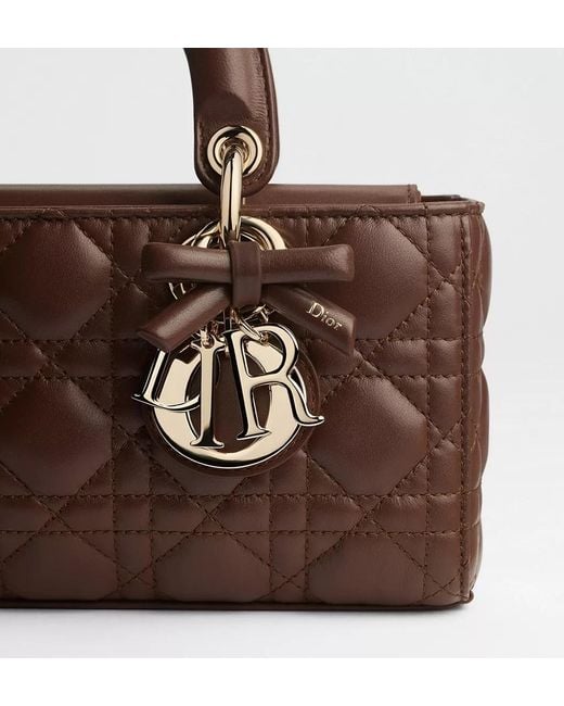 Dior Brown Small Lady D-Joy Bag