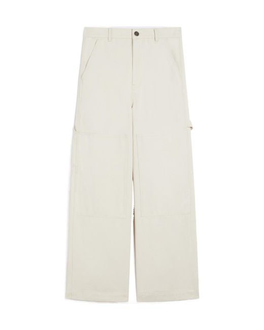 Weekend by Maxmara White Caronte Wide Leg Trousers
