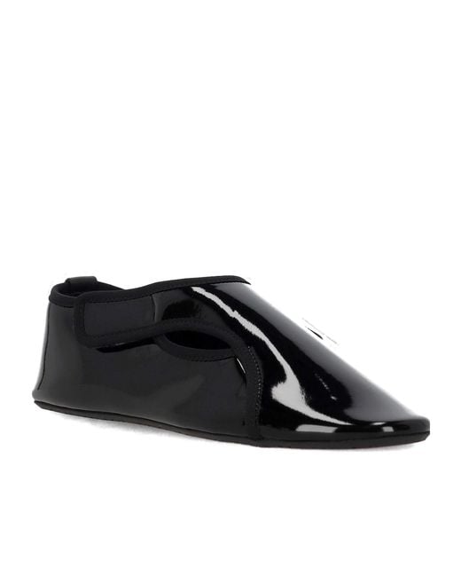 Alaïa Black Alaïa Stretched Ballet Flats