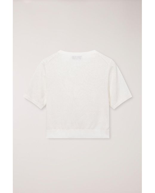 DUNST White Short-Sleeve T-Shirt for men