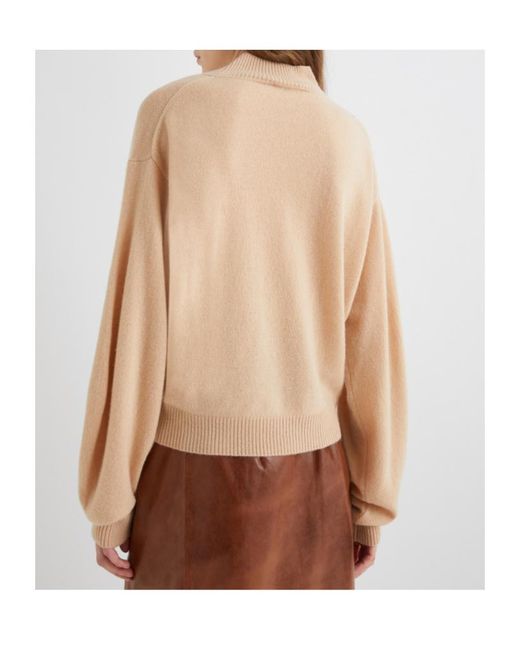 Marella Natural Cashmere High-Neck Sweater